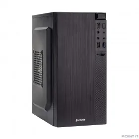 Exegate EX277805RUS Корпус Minitower BAA-104U Black, mATX, &lt;AAA400, 80mm&gt;, 2*USB+1*USB3.0, Audio