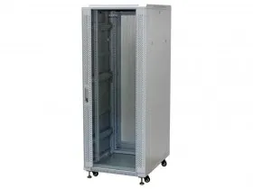 Шкаф напольный 37U серия TS(AS) (800х800х1833) , черный, разобранный