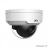 Uniview IPC322SB-DF28K-I0-RU Видеокамера IP купольная антивандальная, 1/2.8" 2 Мп КМОП @ 30 к/с, ИК-подсветка до 30м., LightHunter 0.001 Лк @F1.6, объектив 2.8 мм, WDR, 2D/3D DNR, Ultra 265, H.265, H.