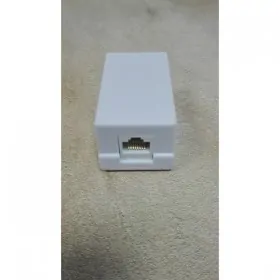Розетка компьютерная внешняя 1хRJ45, неэкран, cat.5е, 110/Krone тип (Dual IDC) белая