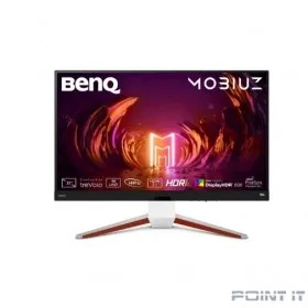 Монитор LCD Benq 31.5&quot; EX3210U черный {IPS 3840x2160 144HZ 16:9 300(600)cd 2ms 1000:1 178/178 2xHDMI2.0 DisplayPort1.4 4xUSB3.0 Speaker Microphone Tilt Swivel HAS White}