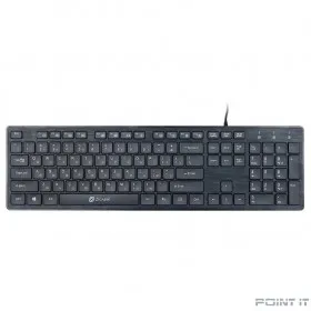 Клавиатура Oklick 520M2U черный/черный USB slim Multimedia [1061587]