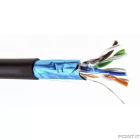 5bites Кабель FS5500-305APE витая пара FTP / SOLID / 5E / CCAG / PE / BLACK / OUTDOOR / DRUM / 305M