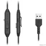 A4Tech Fstyler FH100U белый/черный 2м накладные USB (FH100U (PANDA))