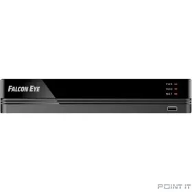 Falcon Eye FE-MHD5216 16 канальный 5 в 1 регистратор: запись 16 кан 8 MP  7 к/с; 8MP-N 15к/с; 5 MP  12 к/с;  4MP  15 к/с; 1080P/ 720P/960H/D1/CIF  25/30 к/с; Н.264/H.265/H265+; HDMI, VGA, SATA*2