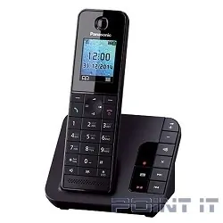 Panasonic KX-TGH220RUB  (черный) {АОН, Caller ID, &quot;Радионяня&quot;}