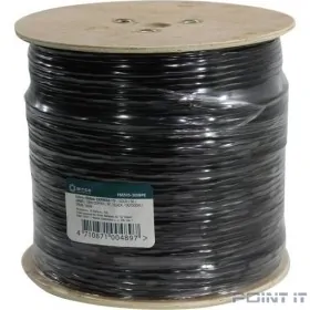 5bites FS5525-305BPE Кабель Express FTP/SOLID/5E/24AWG/COPPER/PE/BLACK/OUTDOOR/DRUM/305M
