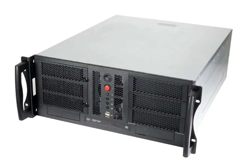 Корпус компьютерный 19", 2U, MB ATX/CEB, отсек 3, 5 2шт, CDR слот 5, 25, 4 вент, без БП