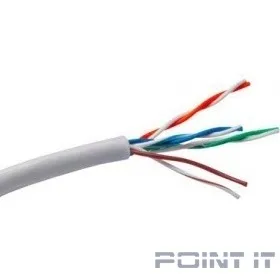 Exegate EX138965RUS Кабель UTP 4 пары кат.5e Exegate CCA Light, 24AWG, 305м pullbox, серый