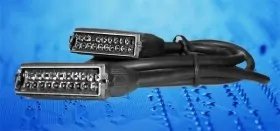 Шнур аудио-видео: SCART (21 pin)-SCART (21 pin) ( длина 3 м, литой), Netko