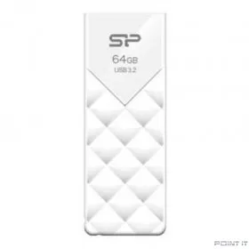 Флеш накопитель 64Gb Silicon Power Blaze B03, USB 3.2, Белый
