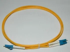 Патч-корд оптический соединительный LC-LC/UPC SM Duplex 3.0мм 9/125, 1м Netko