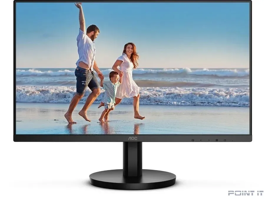 ЖК монитор AOC 24B3HM/23.8"/VA/1920x1080 16:9/75 Гц/250/3000:1 Matte/4 мс/да/черный/4.5 кг 24B3HM