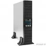 Exegate EX293049RUS ИБП On-line ExeGate PowerExpert ULS-2000.LCD.AVR.1SH.2C13.USB.RS232.SNMP.2U <2000VA/2000W, On-Line, PF=1, LCD, 1*Schuko+2*C13, RS232, USB, SNMP-slot, Rackmount 2U/Tower, металличес