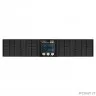Exegate EX293049RUS ИБП On-line ExeGate PowerExpert ULS-2000.LCD.AVR.1SH.2C13.USB.RS232.SNMP.2U <2000VA/2000W, On-Line, PF=1, LCD, 1*Schuko+2*C13, RS232, USB, SNMP-slot, Rackmount 2U/Tower, металличес