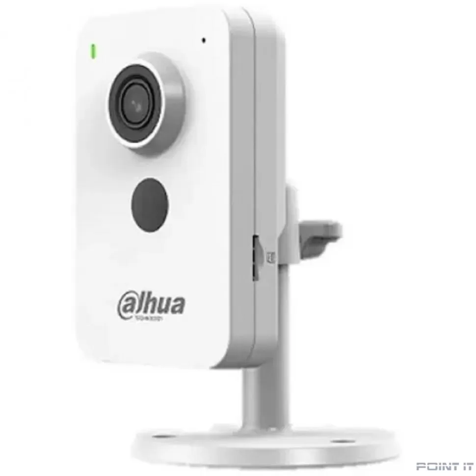 DAHUA DH-IPC-C2KP-P-0280B Компактная IP-видеокамера 2Мп c Wi-Fi, 1/2.7” CMOS, объектив 2.8мм, видеоаналитика, ИК 30м, микрофон + динамик