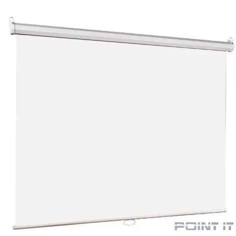 Lumien Eco Picture [LEP-100107] Настенный экран 153х153см (рабочая область 147х147 см) Matte White восьмигранный корпус, возможность потолочн./настенного крепления, уровень в комплекте, 1:1 (треуголь