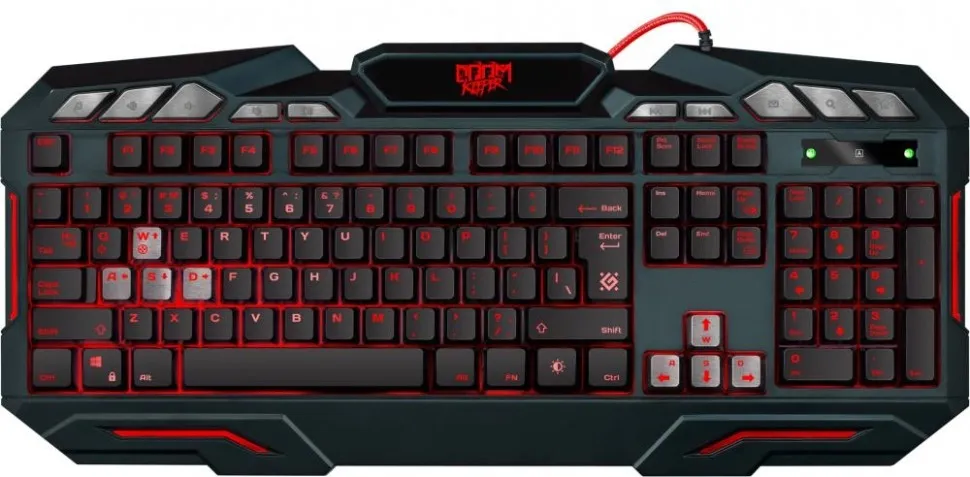 Клавиатура USB DOOM KEEPER GK-100D RU 45100 DEFENDER