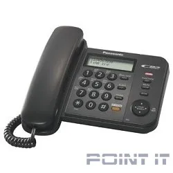 Panasonic KX-TS2358RUB (черный) {АОН,Caller ID,ЖКД,блокировка набора,выключение микрофона,кнопка &quot;пауза&quot;}