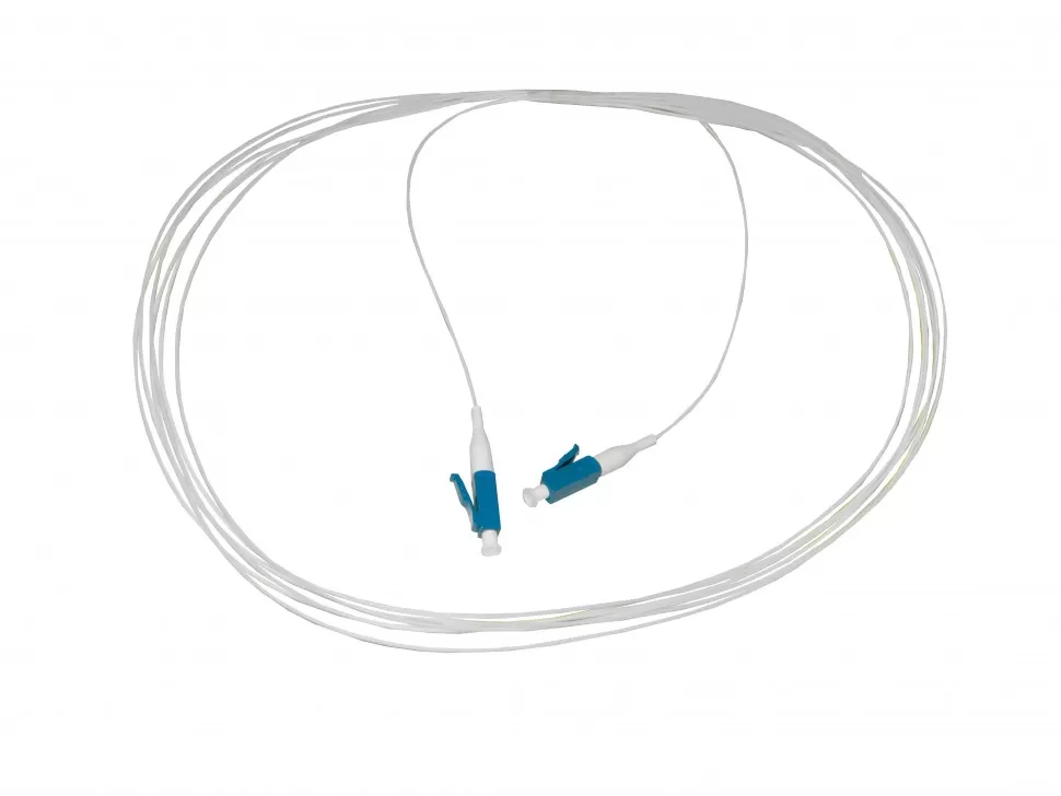 Пигтейл двухсторонний (оптический шнур) LC-LC/UPC SM buffer 0.9мм 9/125, 3м