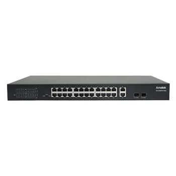 AN-S26P24-400 - 26-портовый 100/1000 Мбит/с коммутатор с PoE+ до 400Вт