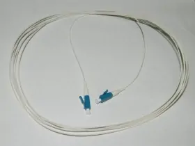Пигтейл двухсторонний (оптический шнур) LC-LC/UPC SM buffer 0.9мм 9/125, 3м