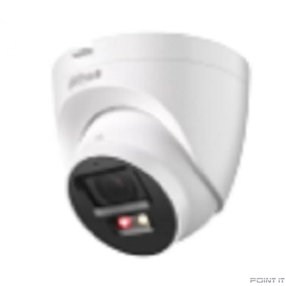DAHUA DH-IPC-HDW2249TP-S-PV-0280B Уличная турельная IP-видеокамера Smart Dual Light с ИИ 2Мп, 1/2.8” CMOS, объектив 2.8мм, видеоаналитика, ИК до 30м, LED до 30м, IP67, корпус: металл