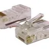 Коннектор RJ-45 Netko CKC (8p8c) cat.5е, для одножильного и многожильного кабеля (нож с 2-мя зубцами), 100шт.
