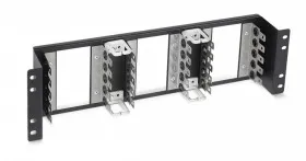Рама опорная 19&quot; 3U на 15 плинтов, заглубленная, тип Krone Netko