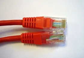 Патч-корд Technolink UTP4 cat 5e, 0.5м, ВС, красный