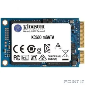 SSD жесткий диск MSATA 512GB SKC600MS/512G KINGSTON