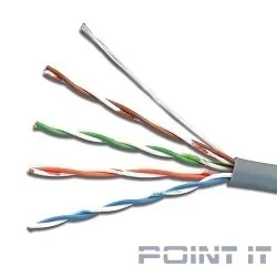 5bites US5500-305A(P)E Кабель UTP / SOLID / 5E / CCAG / PVC+PE / BLACK / OUTDOOR / DRUM / 305M
