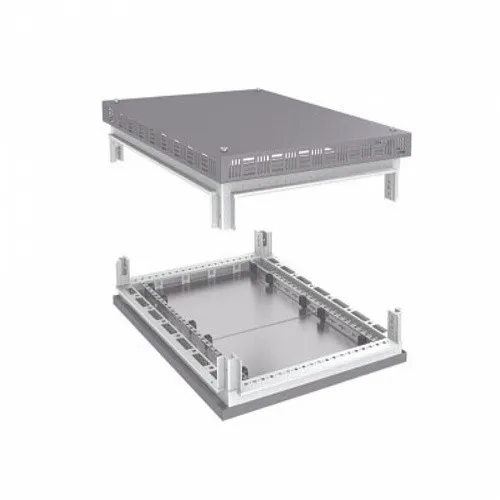 Крыша перфорированная и основание для IT корпусов CQE 800 x 1000 RAL7011