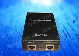 PSE131B-CEC PoE, инжектор (PSE), 24V 18W, Кабель питания ЕВРО, тип 01CEC, черный РАСПРОДАЖА