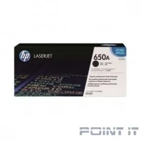HP Картридж CE270AC лазерный черный (13500 стр)  (белая корпоративная коробка)