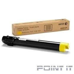 XEROX 006R01518  Тонер-картридж  XEROX WC 7545/7556/7525, Yellow, (15К), {GMO}