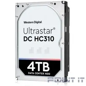 4Tb WD Ultrastar DC HC310 (HUS726T4TAL5204) {SAS 12Gb/s, 7200 rpm, 256mb buffer, 512E SE, 3.5&quot;} [0B36048]