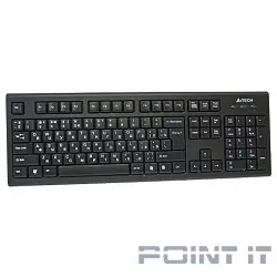 Keyboard A4Tech KR-85 black USB, проводная, 104 клавиши [570125]