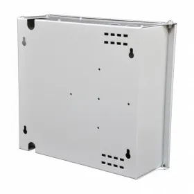 Корпус кросса оптического настенного КОН-8 FC Simplex,  ложементдля КДЗС, с замком, металлический, (62*250*190мм), U-тип