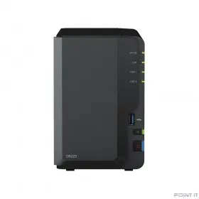 СХД настольное исполнение 2BAY NO HDD DS223 SYNOLOGY