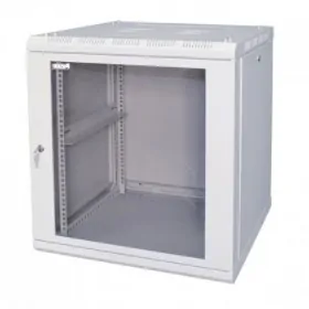 Шкаф настенный 06 WM 6606.900 БЕЗ ДВЕРИ (600х600х368), серый, собранный Netko
