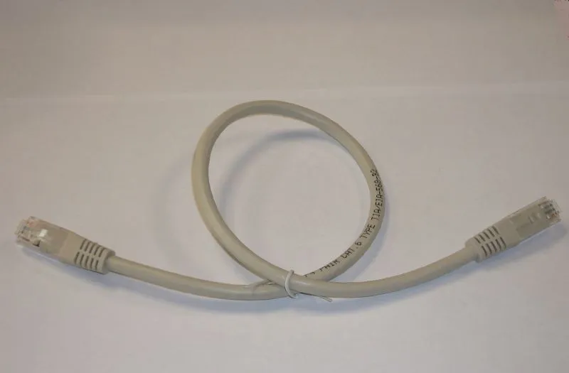 Патч-корд Technolink UTP4 cat.6, 0.5м, BC, серый