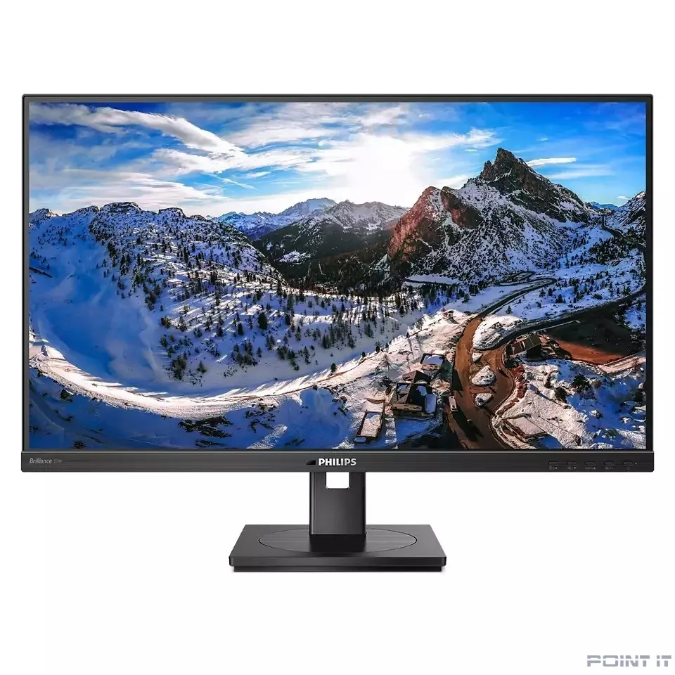 Монитор LCD PHILIPS 27" 279P1/00 Black с поворотом экрана {IPS 3840x2160 4ms 178/178 350cd 50M:1 2xHDMI2.0}