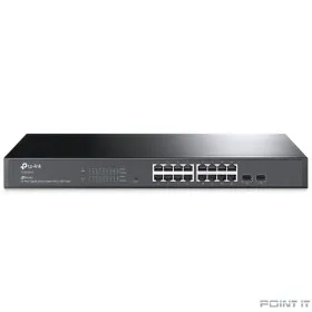 TP-Link SG2218 Коммутатор JetStream линейки Smart с 16 гигабитными портами RJ45 и 2 портами SFP