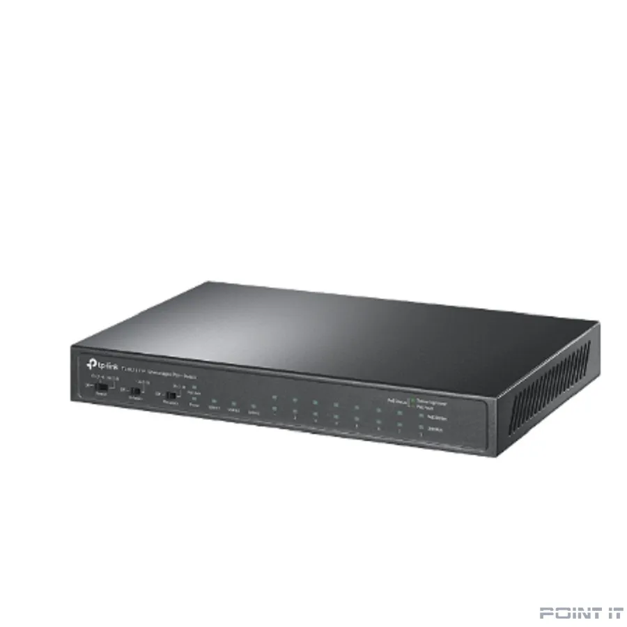 Сетевой коммутатор TP-LINK TL-SL1311P Type KVM switch 8x10Base-T / 100Base-TX 1xSFP 2xRJ45 Количество портов PoE+ 8 56.5 Вт TL-SL1311P