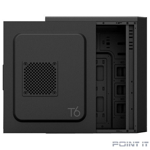 Minitower Zalman ZM-T6 (ATX, Black, без БП)