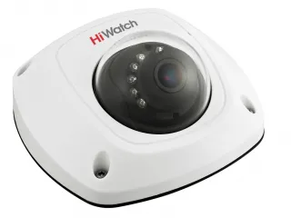 DS-T251 (3.6 mm, 6mm) Компактная HD-TVI видеокамера с ИК-подсветкой до 20м и микрофоном