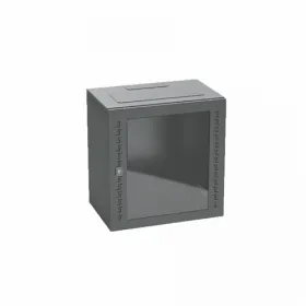  					Шкаф телекоммуникационный навесной, 9 U (500х600х400) дверь стекло,RAL9005				 
