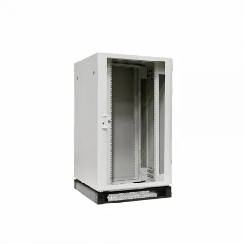 ТЕ8000 Шкаф 800x1300x800 24U обзорная дверь, бок.стенки, цоколь, предсобранный