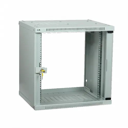 ITK Шкаф LINEA WE 12U 600x600мм дверь стекло серый
